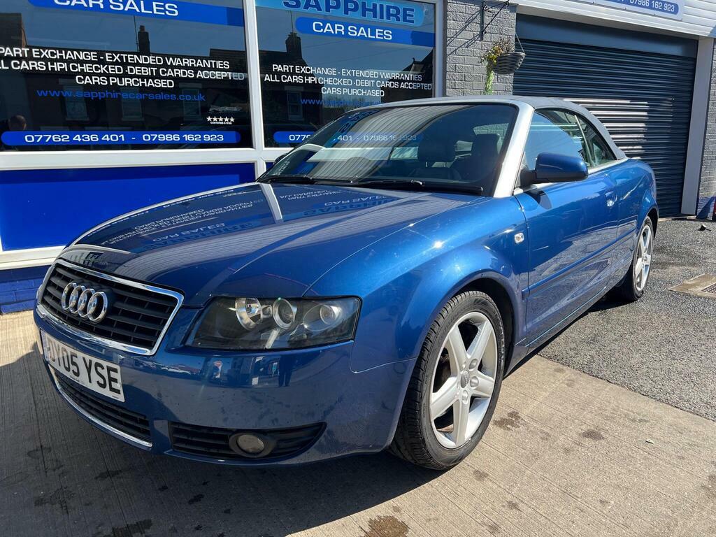 Audi A4 Cabriolet 1.8T Sport Blue #6