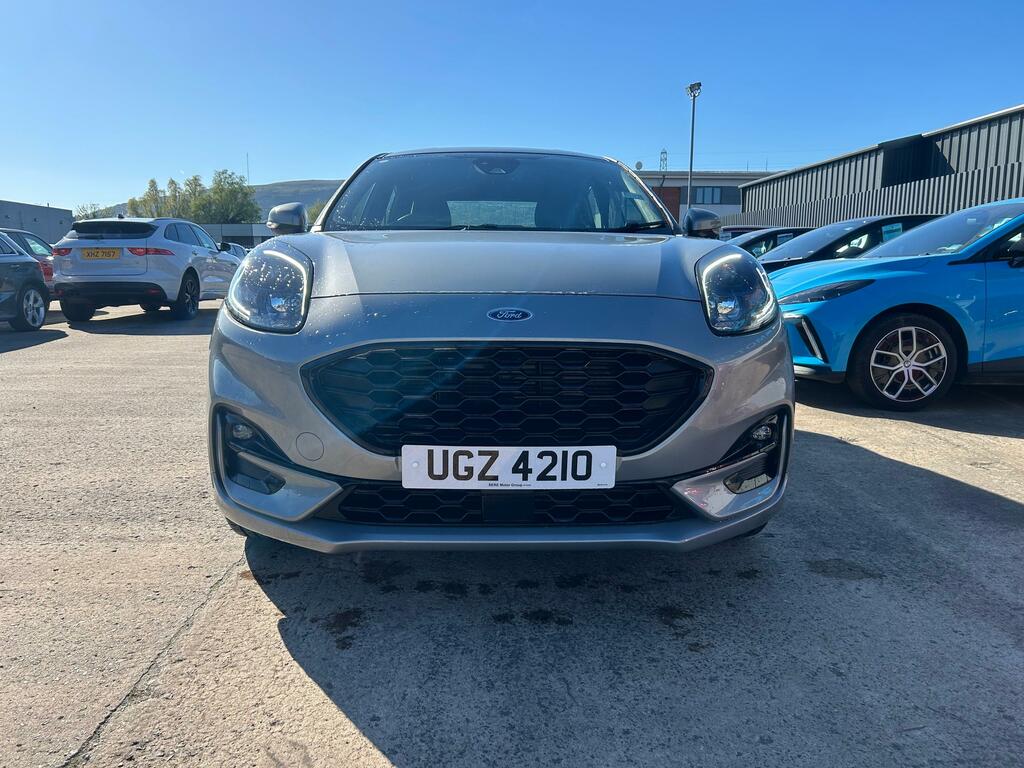 Ford Puma 1.0 Ecoboost Hybrid Mhev St-line UGZ4210 Silver #3
