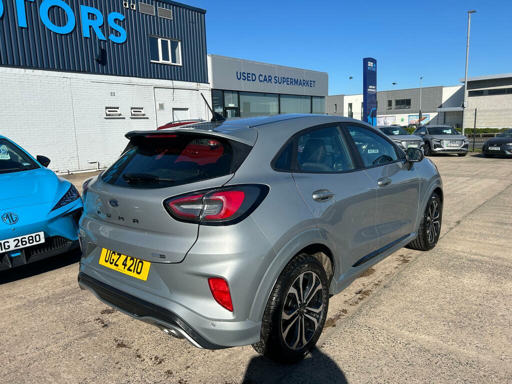 Ford Puma 1.0 Ecoboost Hybrid Mhev St-line UGZ4210 Silver #4