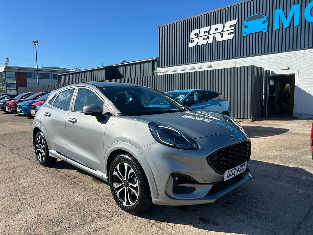 Ford Puma 1.0 Ecoboost Hybrid Mhev St-line Silver