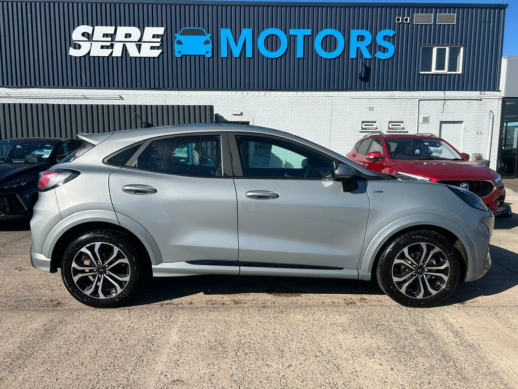 Ford Puma 1.0 Ecoboost Hybrid Mhev St-line UGZ4210 Silver #2