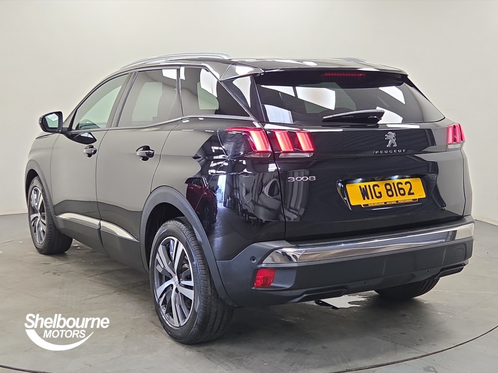 Peugeot 3008 3008 1.5 Bluehdi Allure Premium Suv E WIG8162 Black #2