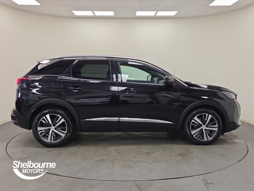 Peugeot 3008 3008 1.5 Bluehdi Allure Premium Suv E WIG8162 Black #3