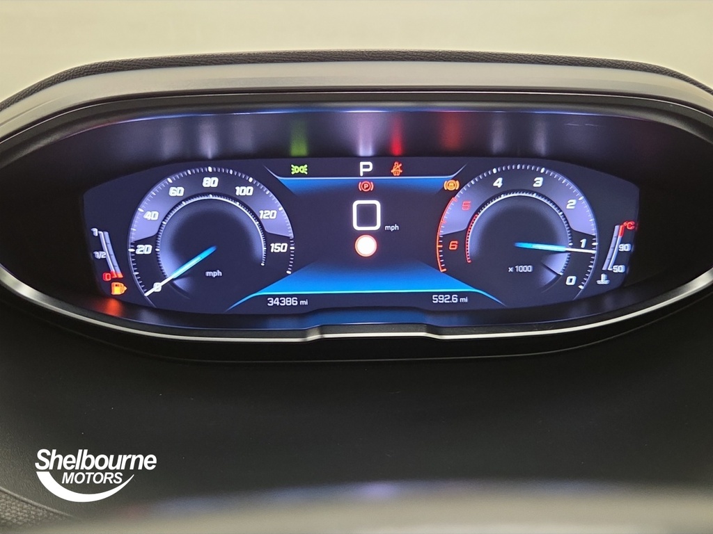 Peugeot 3008 3008 1.5 Bluehdi Allure Premium Suv E WIG8162 Black #6