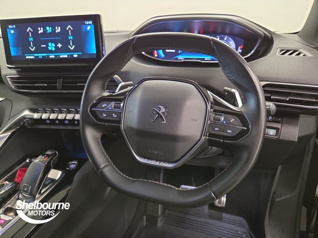 Peugeot 3008 3008 1.5 Bluehdi Allure Premium Suv E WIG8162 Black #4