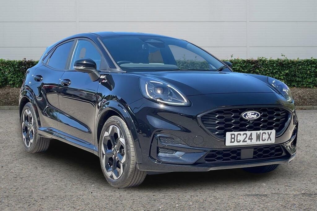 Ford Puma 1.0 Ecoboost Hybrid Mhev St-line X Black