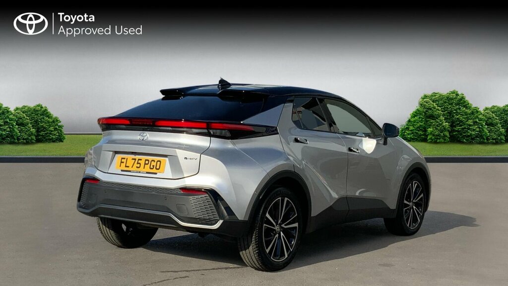 Toyota C-Hr 1.8 Vvt-h Excel Cvt Euro 6 Ss FL75PGO Silver #2