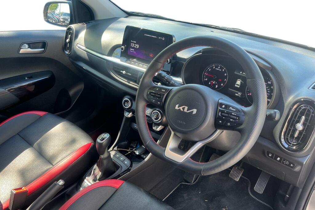 Kia Picanto 1.0 T-gdi Gt-line S Euro 6 Ss RV23ZFF Grey #6