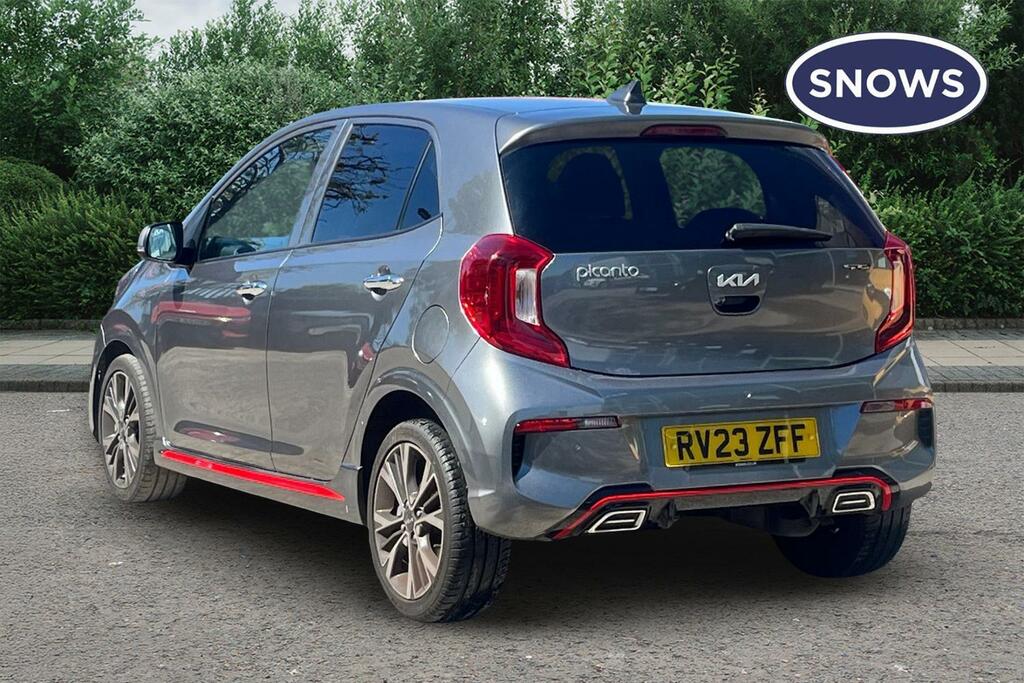 Kia Picanto 1.0 T-gdi Gt-line S Euro 6 Ss RV23ZFF Grey #3