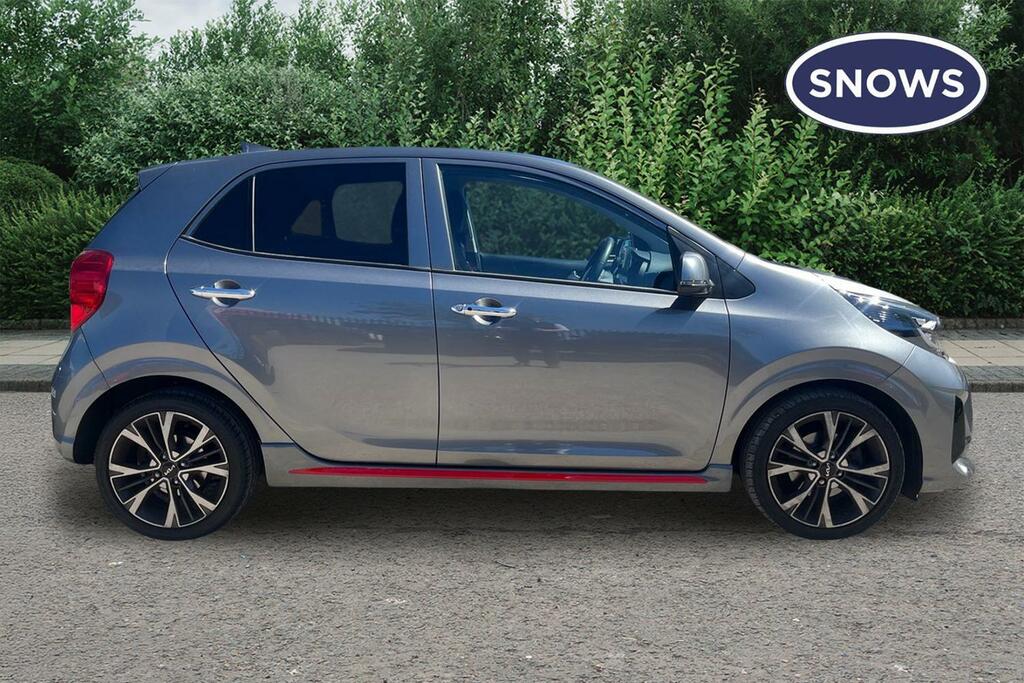 Kia Picanto 1.0 T-gdi Gt-line S Euro 6 Ss RV23ZFF Grey #4