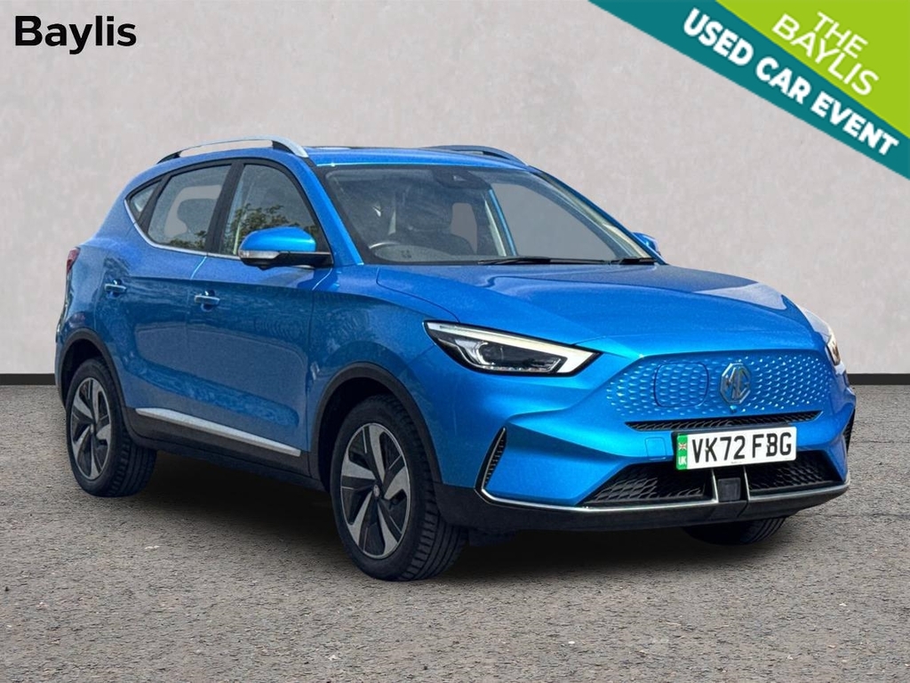 MG ZS 115Kw Trophy Ev Long Range 73Kwh Blue