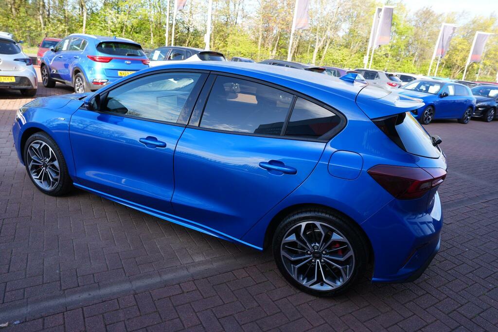 Ford Focus 1.0T Ecoboost Mhev St-line X Edition Hatchback YL72GKJ Blue #3