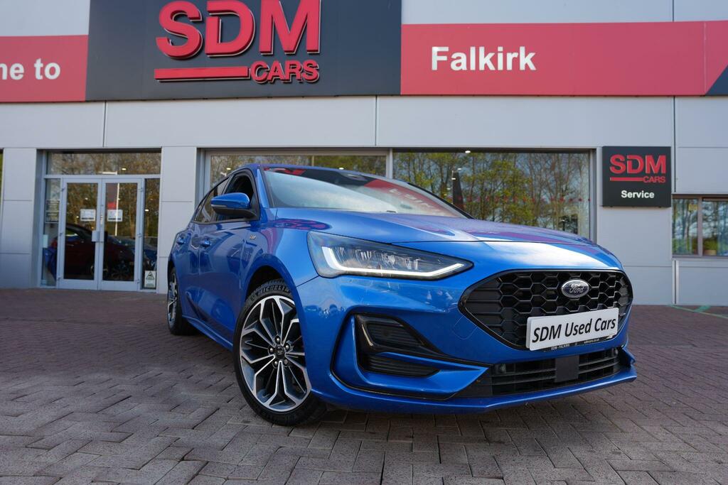Ford Focus 1.0T Ecoboost Mhev St-line X Edition Hatchback Blue