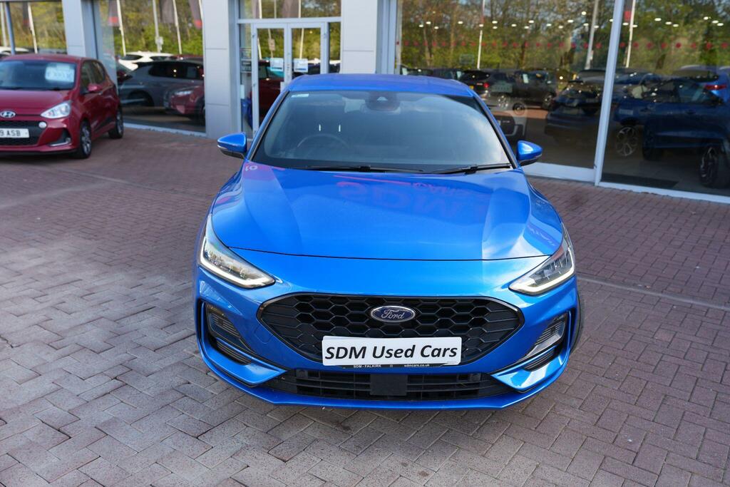 Ford Focus 1.0T Ecoboost Mhev St-line X Edition Hatchback YL72GKJ Blue #2
