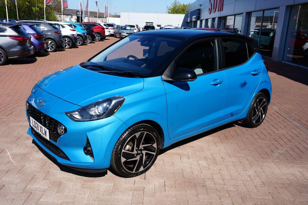 Hyundai I10 1.2 Premium Hatchback Euro 6 Ss Blue