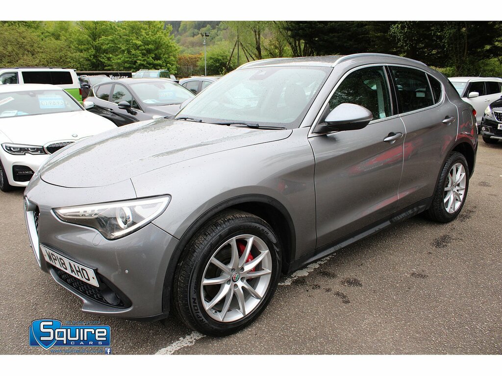 Alfa Romeo Stelvio Td Speciale U1404 Ulez WP18AHO Grey #5