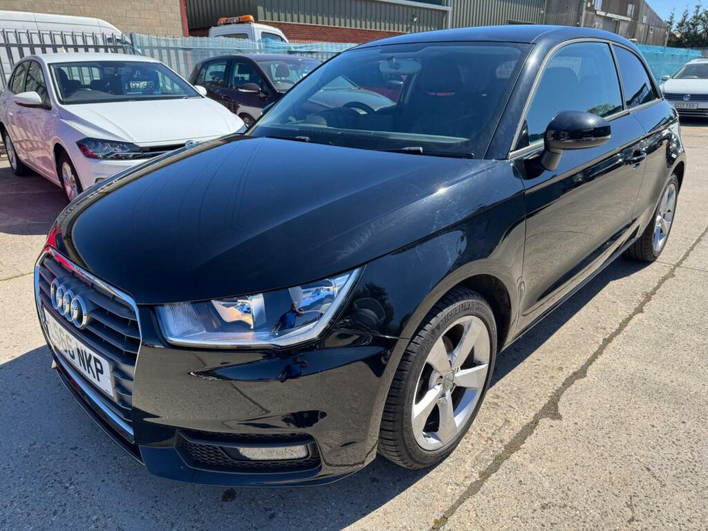Audi A1 Hatchback 1.0 Tfsi Sport Euro 6 Ss 201766 LS66NKP Black #4