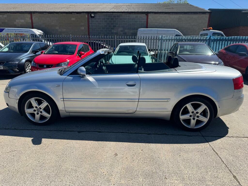 Audi A4 Cabriolet Convertible 1.8T Sport 200353 Silver #5