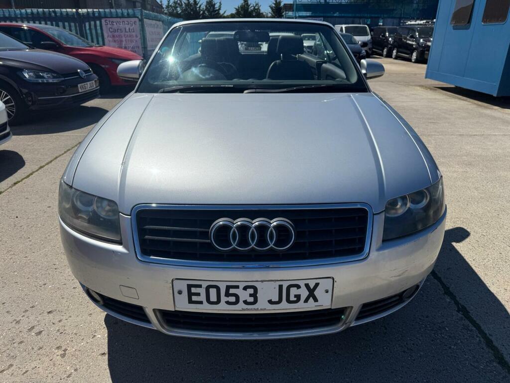 Audi A4 Cabriolet Convertible 1.8T Sport 200353 Silver #3