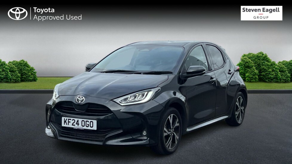 Toyota Yaris 1.5 Vvt-h Design E-cvt Euro 6 Ss KF24OGO Black #3