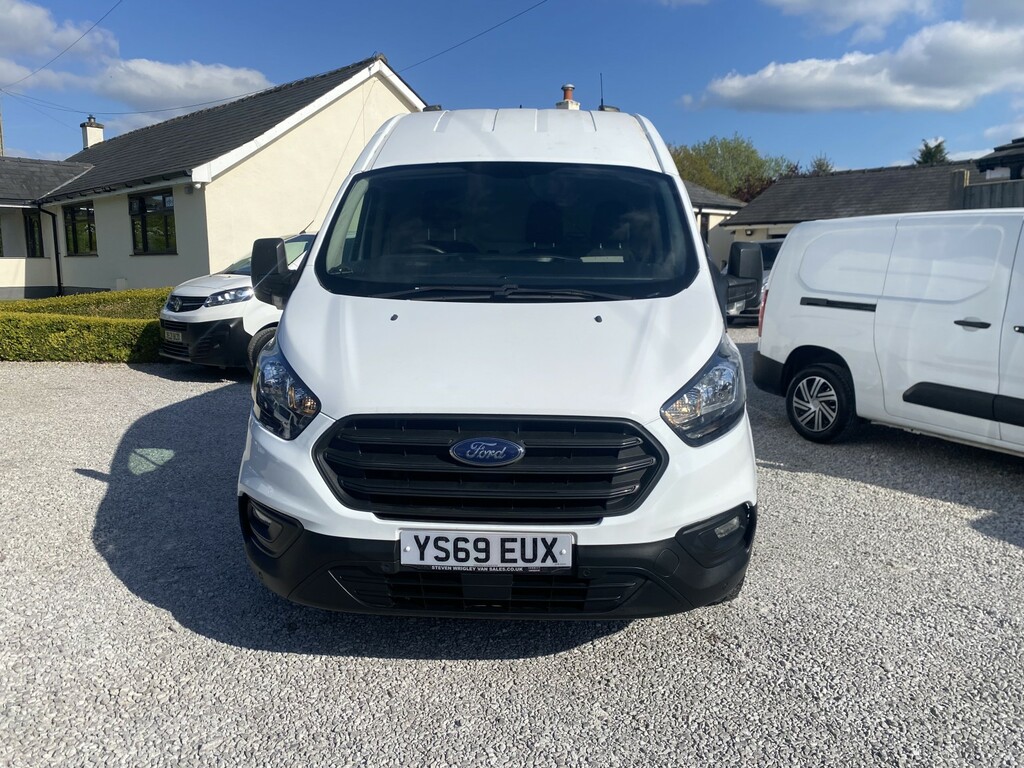 Ford Transit Custom Panel Van 2.0 300 Ecoblue Leader 202069 YS69EUX White #2