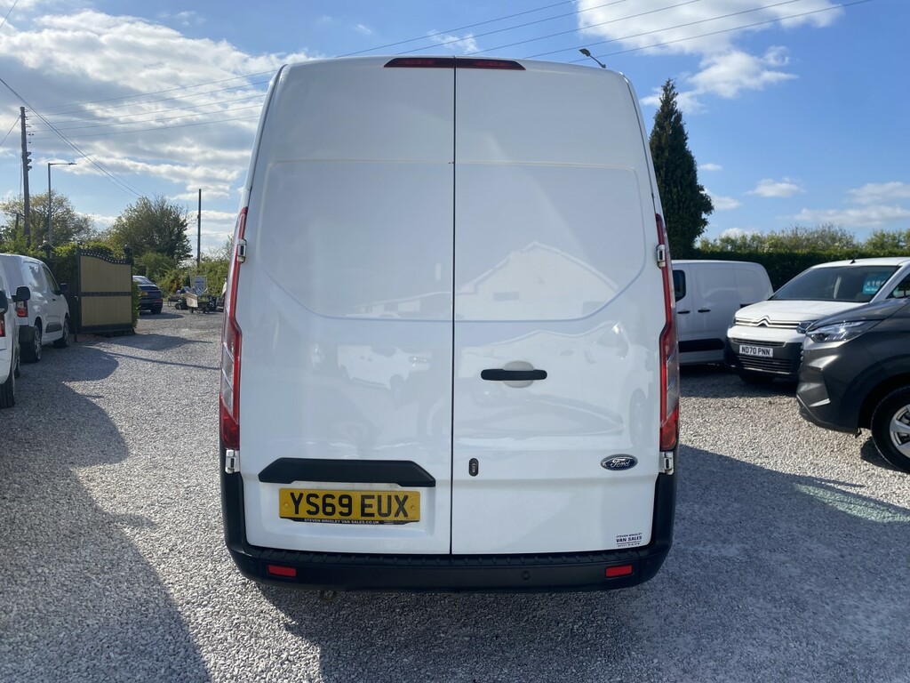 Ford Transit Custom Panel Van 2.0 300 Ecoblue Leader 202069 YS69EUX White #6