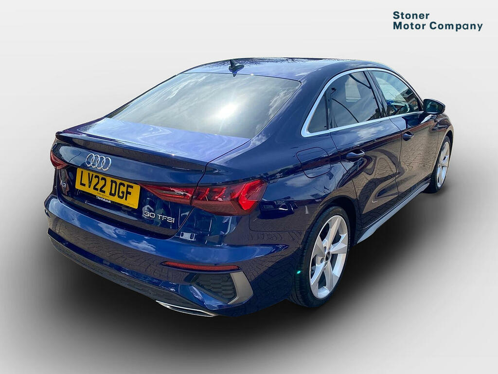 Audi A3 30 Tfsi S Line S Tronic LV22DGF Blue #3