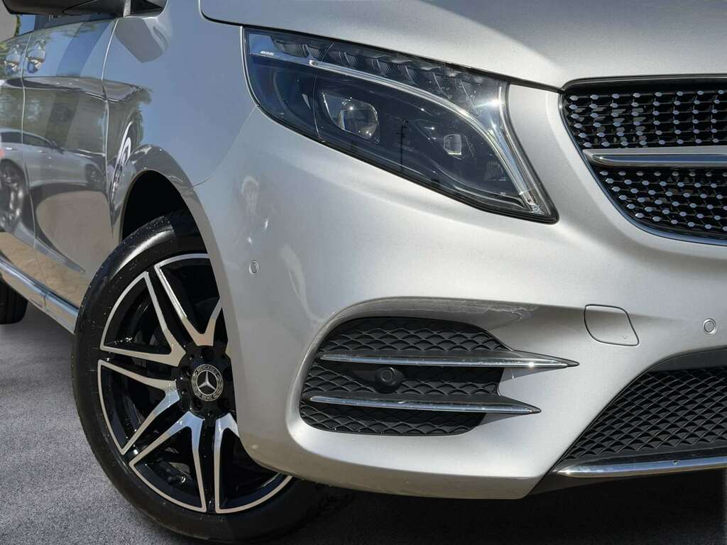 Mercedes-Benz V Class V220 D Amg Line 9G-tronic Extra Long 2023 YK72OTT Silver #3