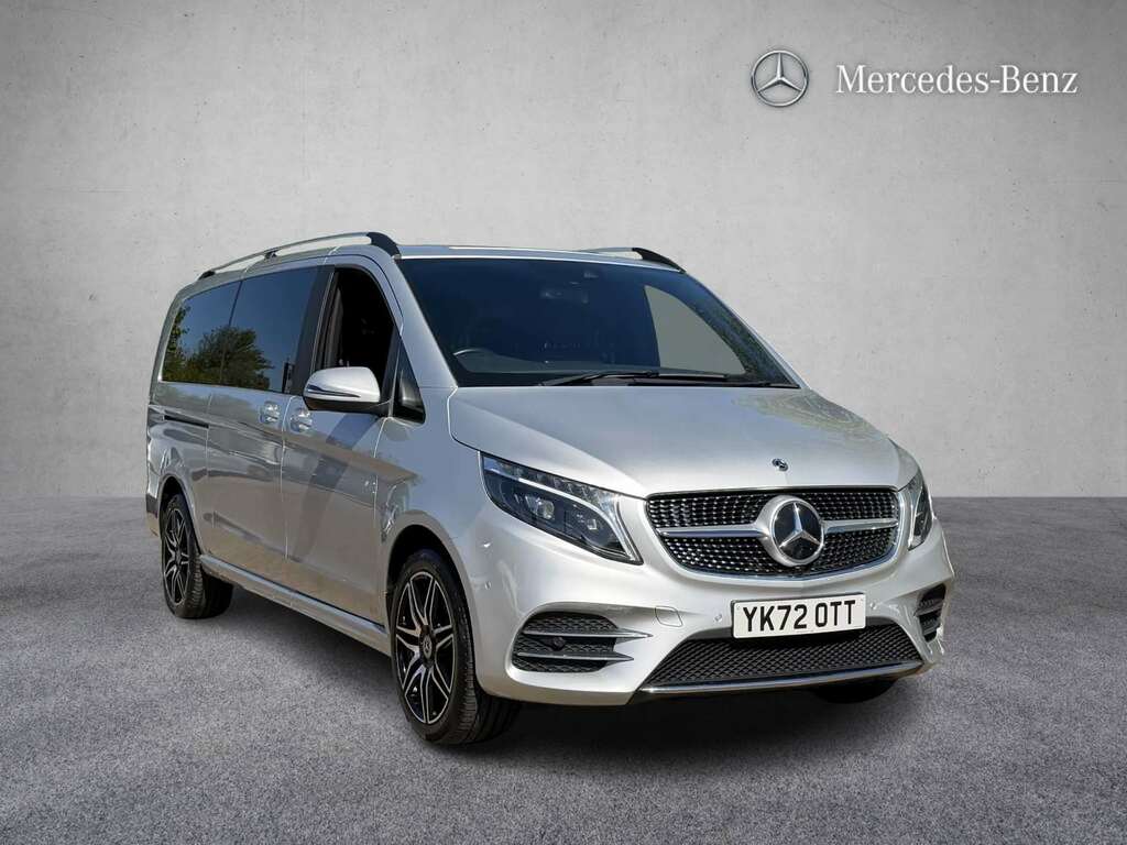 Mercedes-Benz V Class V220 D Amg Line 9G-tronic Extra Long 2023 YK72OTT Silver #5