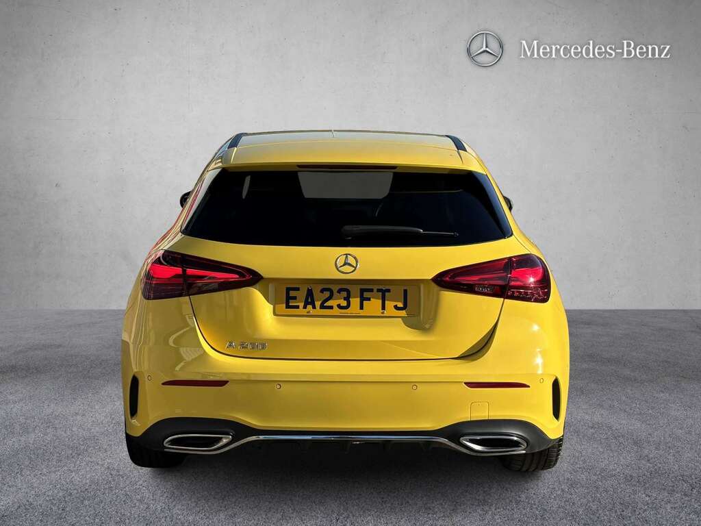 Mercedes-Benz A Class A200 Amg Line Premium Plus 2023 EA23FTJ Yellow #5