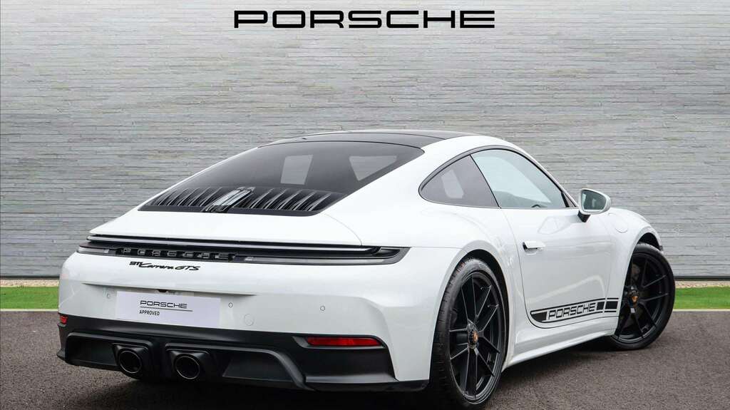 Porsche 911 Gts T-hybrid Pdk 4 Seat 2025 LJ25PWB White #3