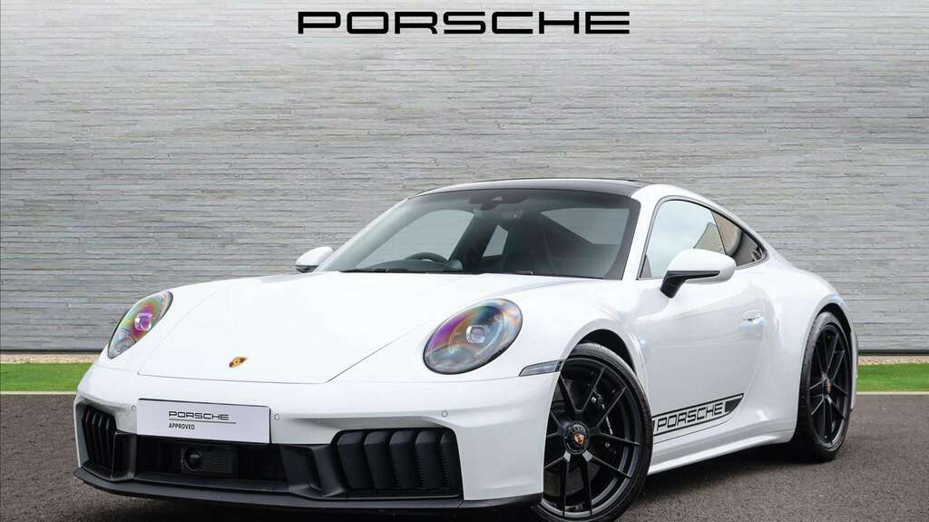 Porsche 911 Gts T-hybrid Pdk 4 Seat 2025 LJ25PWB White #2