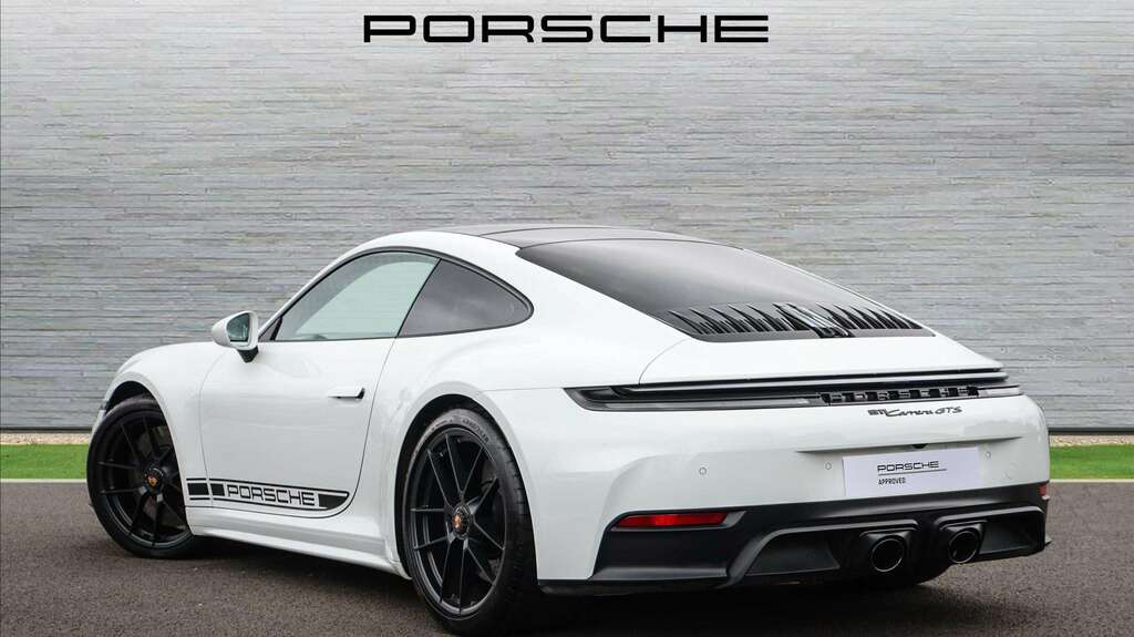 Porsche 911 Gts T-hybrid Pdk 4 Seat 2025 LJ25PWB White #4