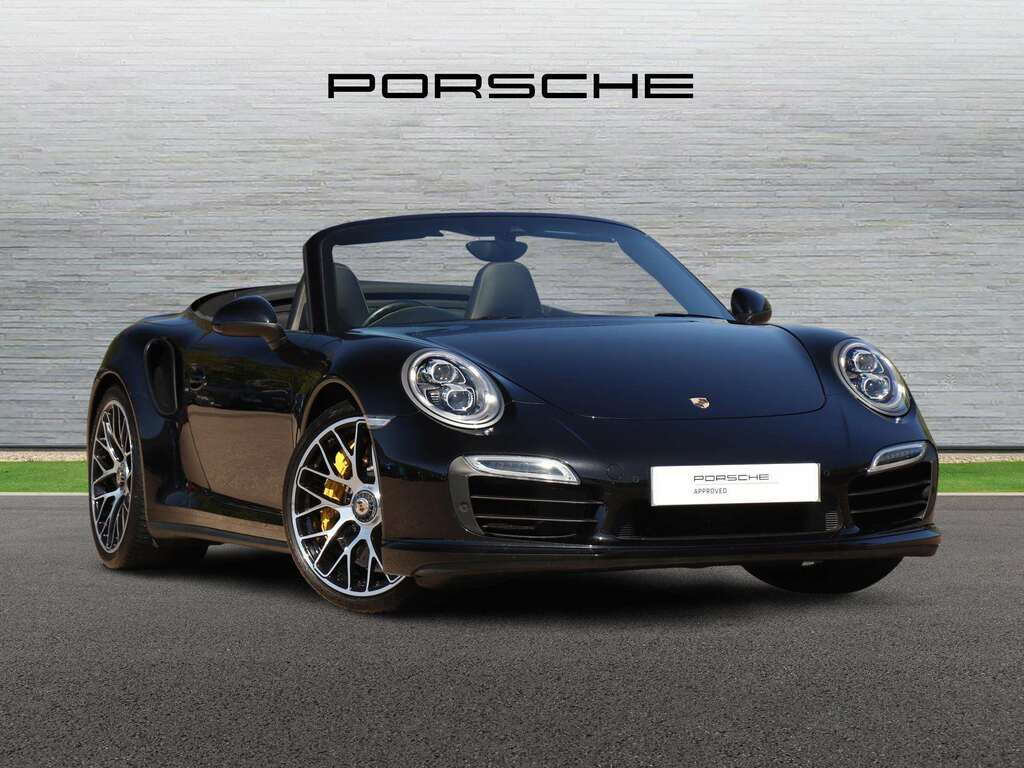 Porsche 911 Turbo S Cabriolet 2015 Black