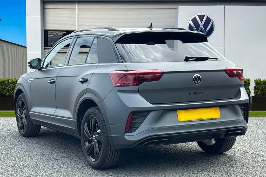 Volkswagen T-Roc 1.5 Tsi Black Edition Dsg Exclusive Paint - I CX75YMG Grey #2