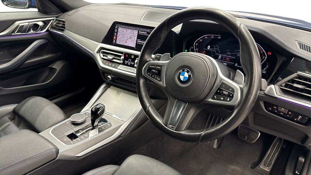 BMW 4 Series Gran Coupe 430I M Sport Step Pro Pack GL71TGX Blue #6