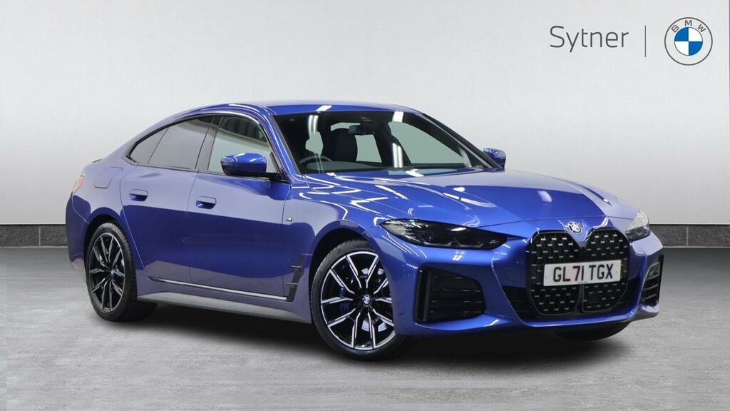BMW 4 Series Gran Coupe 430I M Sport Step Pro Pack Blue