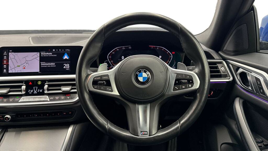 BMW 4 Series Gran Coupe 430I M Sport Step Pro Pack GL71TGX Blue #5