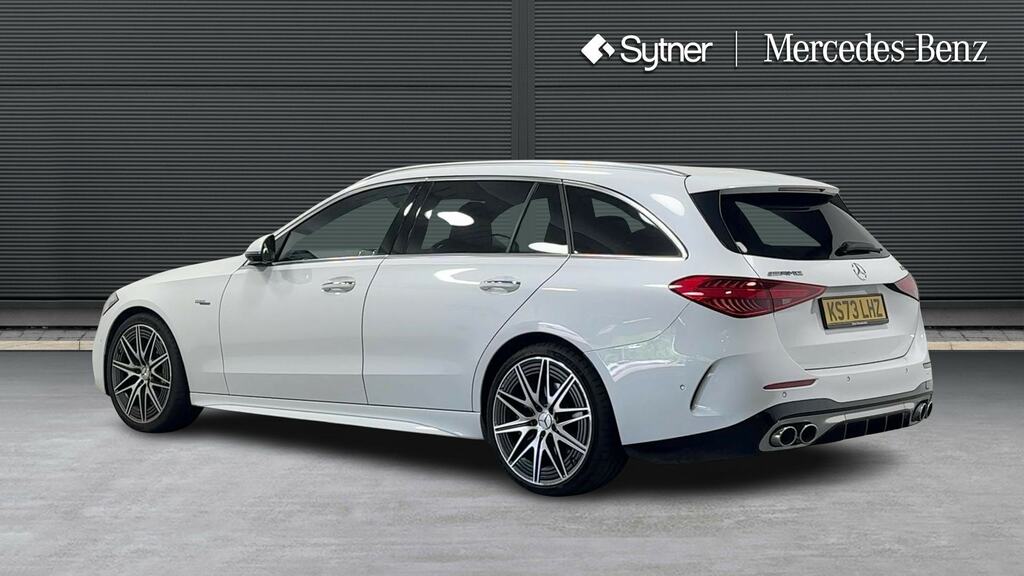 Mercedes-Benz C Class C43 4Matic Premium Plus 9G-tronic White #2