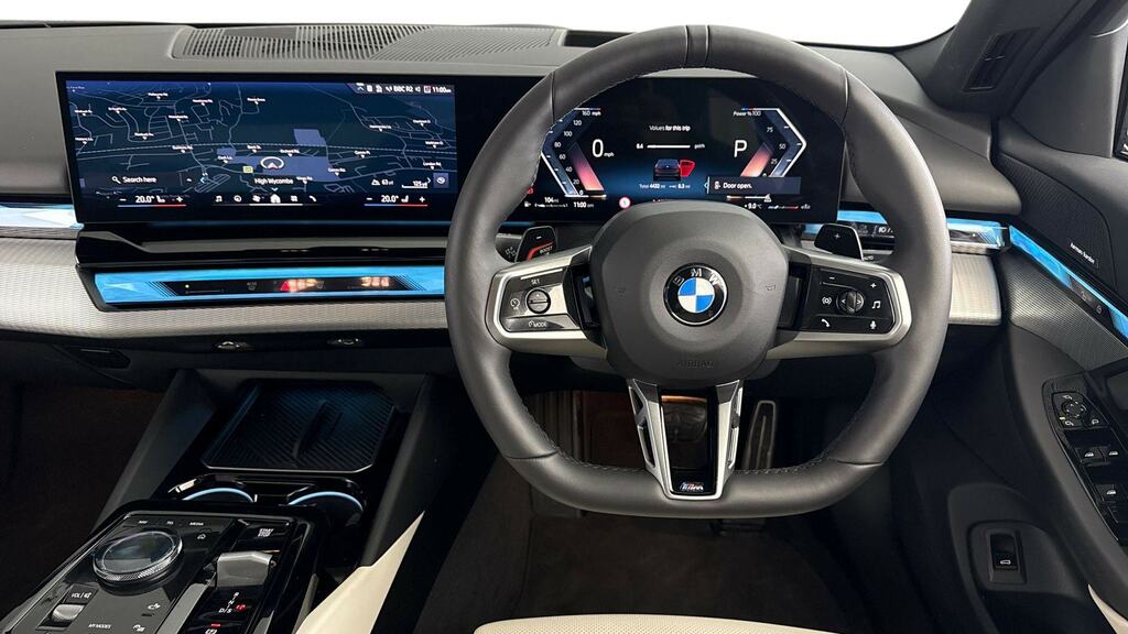 BMW 5 Series 520I M Sport Pro OV75VFH Black #5