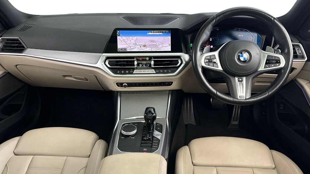 BMW 3 Series 330D Xdrive Mht M Sport Step Tecpro Pk YB21CXV Blue #4