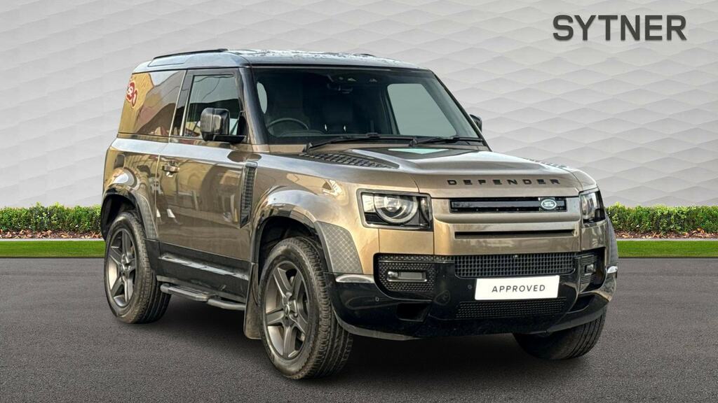 Land Rover Defender 90 3.0 D350 Hard Top X-dynamic Hse 3 Seat Gold