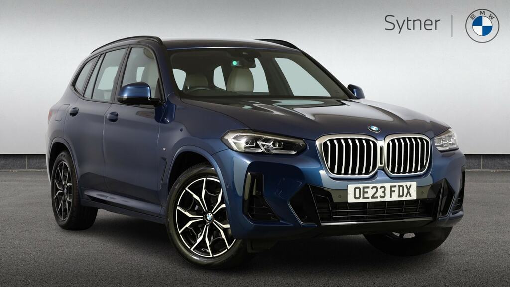 BMW X3 Xdrive20i Mht M Sport Step Blue