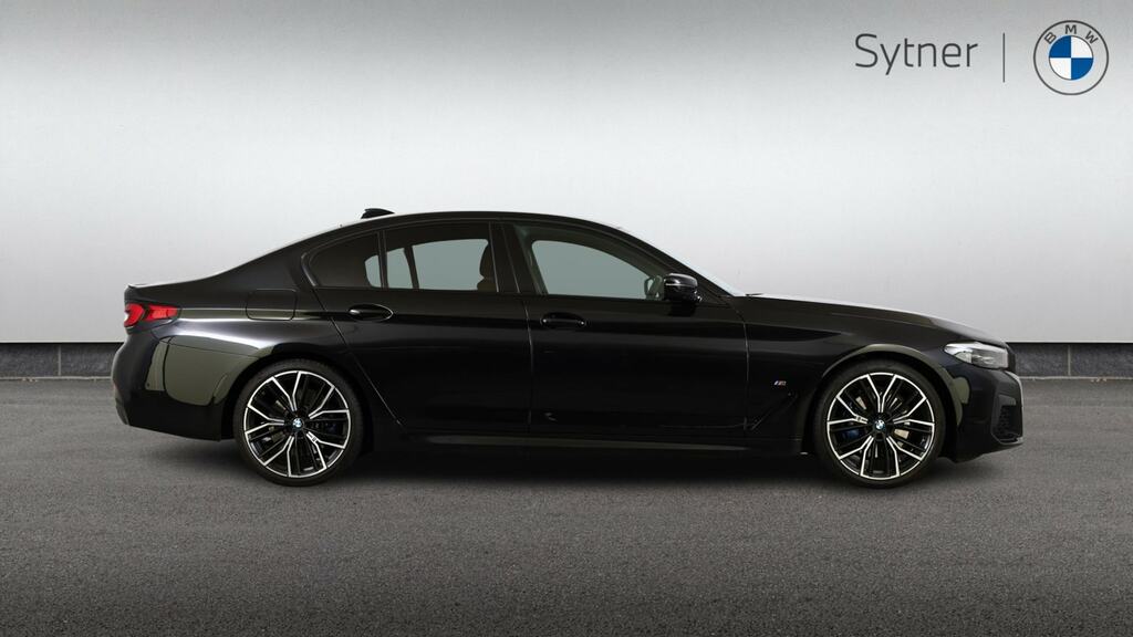 BMW 5 Series 520D Xdrive Mht M Sport Step Pro Pack AV72GGX Black #3