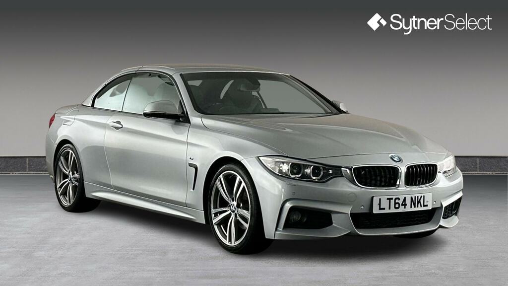 BMW 4 Series 420D M Sport Silver