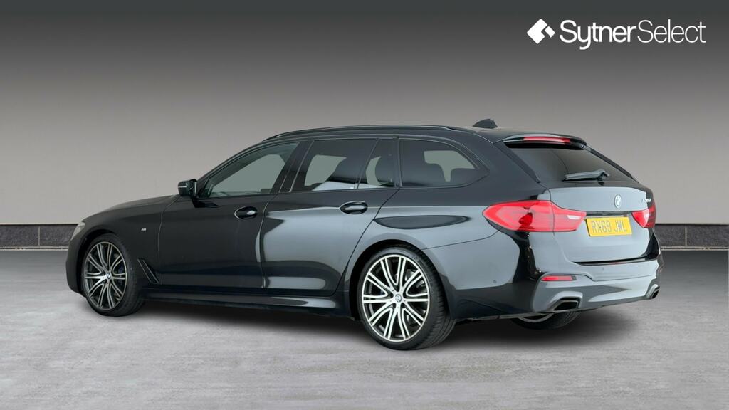 BMW 5 Series 530D M Sport RX69JWL Black #2