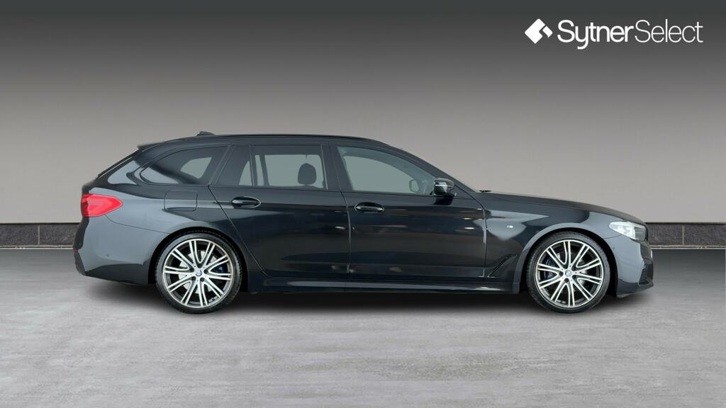 BMW 5 Series 530D M Sport RX69JWL Black #3
