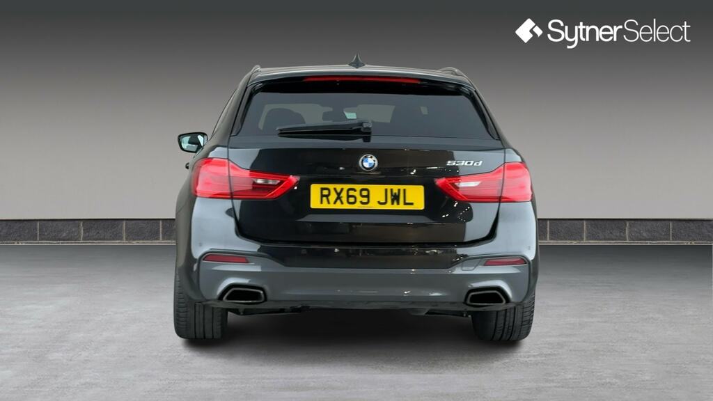BMW 5 Series 530D M Sport RX69JWL Black #5