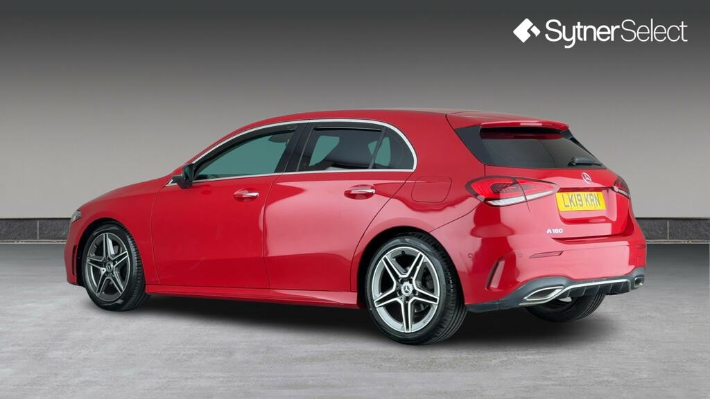 Mercedes-Benz A Class A180 Amg Line Premium LK19KRN Red #2