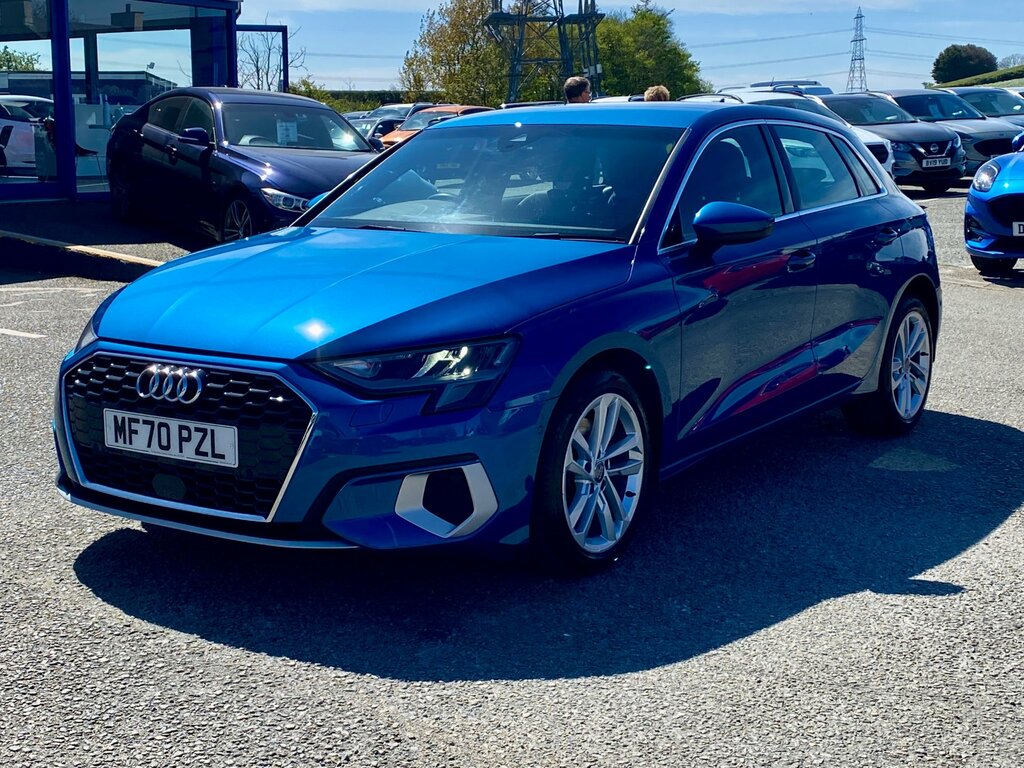 Audi A3 1.5 Tfsi 35 Sport Sportback S Tronic Eu Blue #3